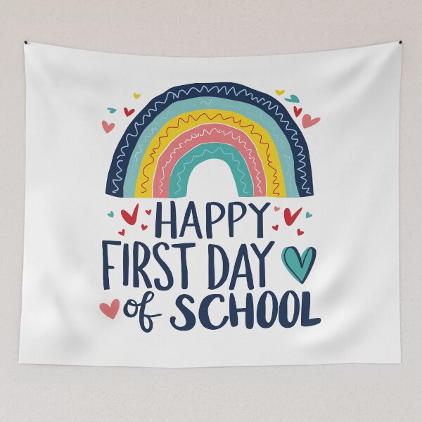 Item preview, Happy First Day of School cute gift for Back to School designed and sold by MrDesing10 ⭐⭐⭐⭐⭐.