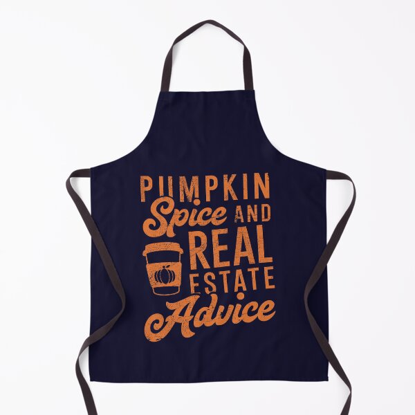 Item preview, Pumpkin Spice & Real Estate Advice Funny Halloween Realtor designed and sold by LazyLoungeCo.