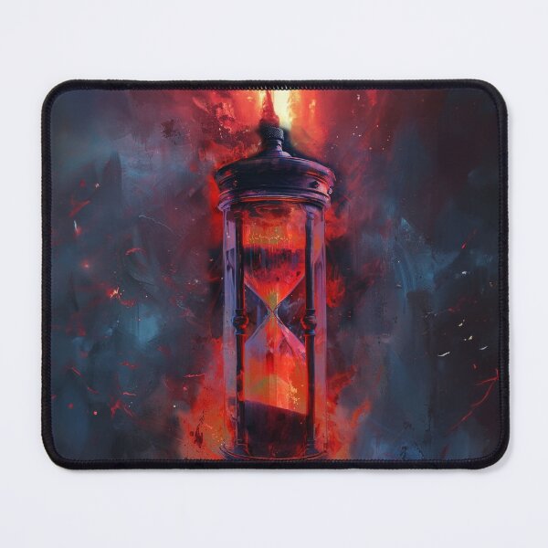 Item preview, The end-time clock runs with fiery power designed and sold by Made-by-Gus.