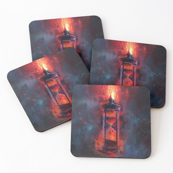 Item preview, The end-time clock runs with fiery power designed and sold by Made-by-Gus.