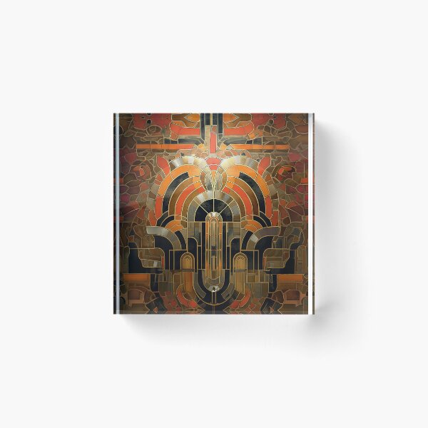 Item preview, Art deco geometric pattern 4 designed and sold by Made-by-Gus.