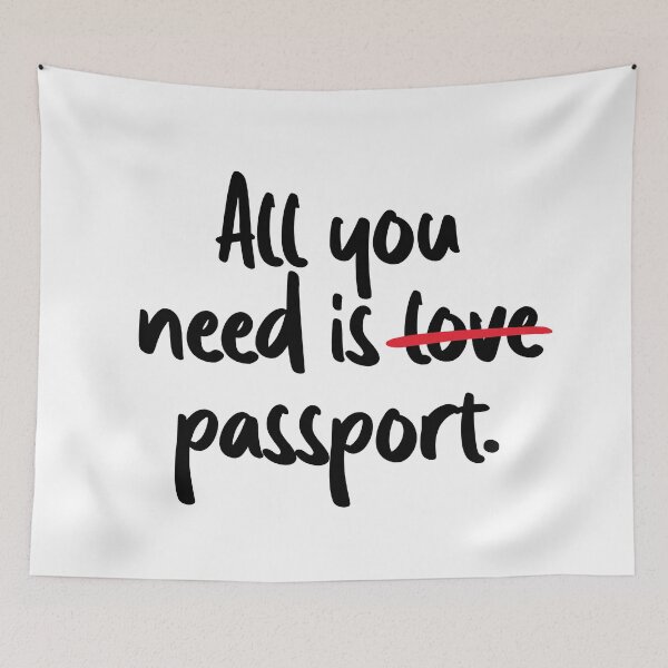 Item preview, Passport designed and sold by wanderwardrobes.