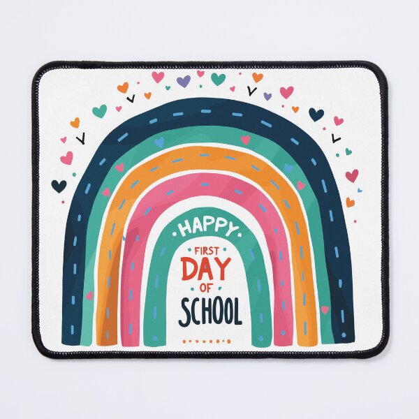 Item preview,  Happy First Day of School cute gift for Back to School designed and sold by MrDesing10 ⭐⭐⭐⭐⭐.