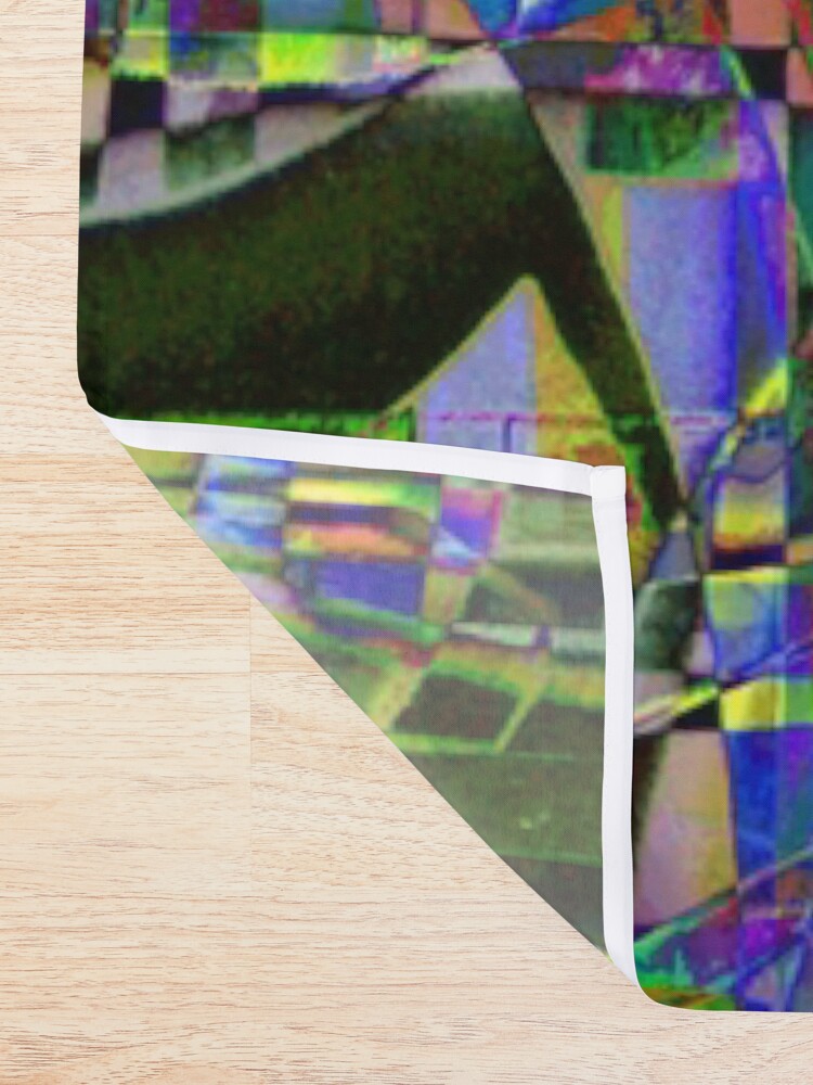 Alternate view of Kaleidoscope #8 Shower Curtain