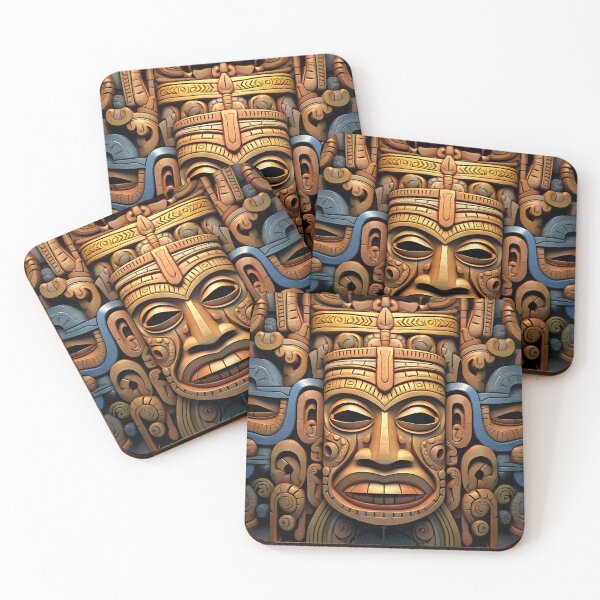 Item preview, Mayan Moai Mask designed and sold by Made-by-Gus.