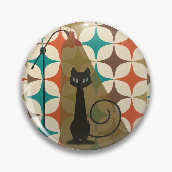 Item preview, Retro cat spotlight designed and sold by Silvered-Wings.