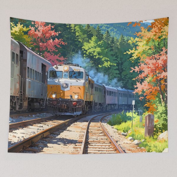 Item preview, Conway Railroad, New Hampshire designed and sold by Worldscape Wonders.