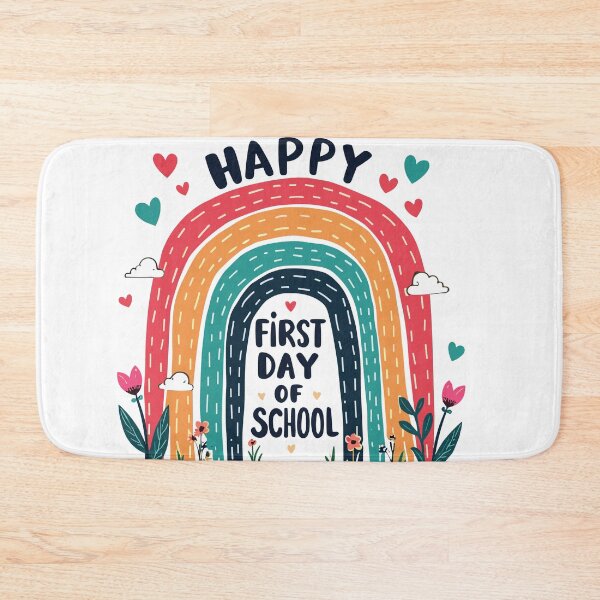 Item preview,  Cute Gift for Back to School Happy First Day of School  designed and sold by MrDesing10 ⭐⭐⭐⭐⭐.