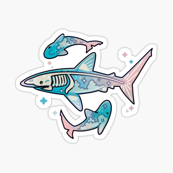 Artikel-Vorschau von Pastel goth sharks, designt und verkauft von SilAchan.