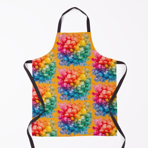 Item preview, Vibrant Rainbow Bubble Explosion | Orange designed and sold by PinkGoddessLove.