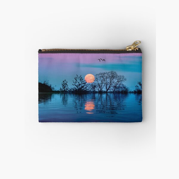 Item preview, Moonrising silhoette with Ducks designed and sold by John Lines.