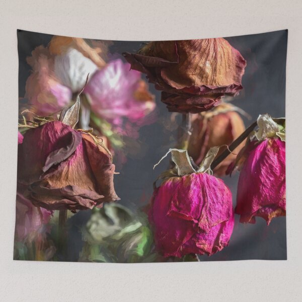 Item preview, Wilted Dried Red Roses X206 designed and sold by RichFrancoCars.