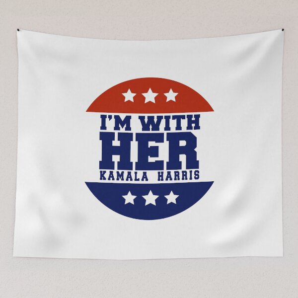 Item preview, I'm with her Kamala Harris designed and sold by remerasnerdas.