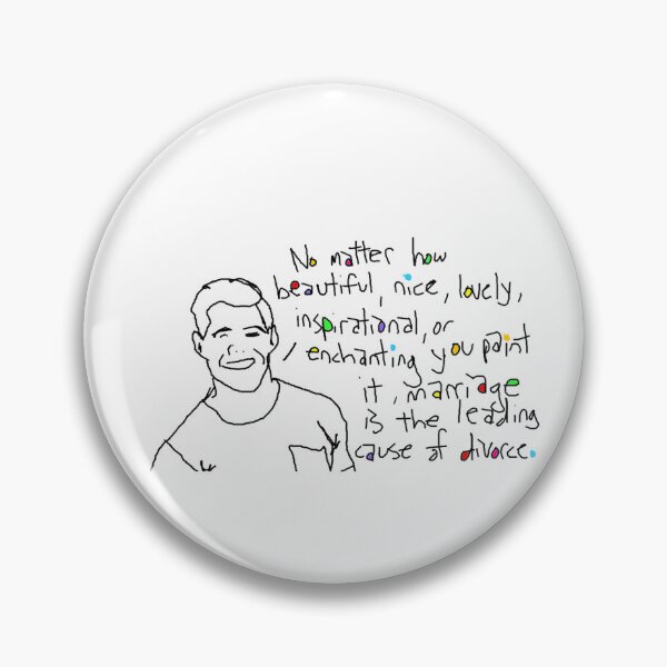 Item preview, Divorce? More Like a Flowery Farewell: Because Sometimes Breaking Up is Just a Bit Too Pretty designed and sold by Ignorant-Artist.