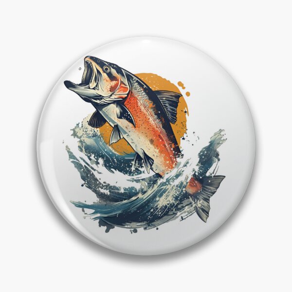 Item preview, Fishing Jumping Out of Water designed and sold by KSimpson838.