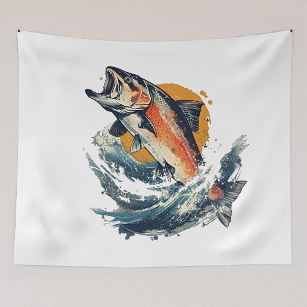 Item preview, Fishing Jumping Out of Water designed and sold by KSimpson838.