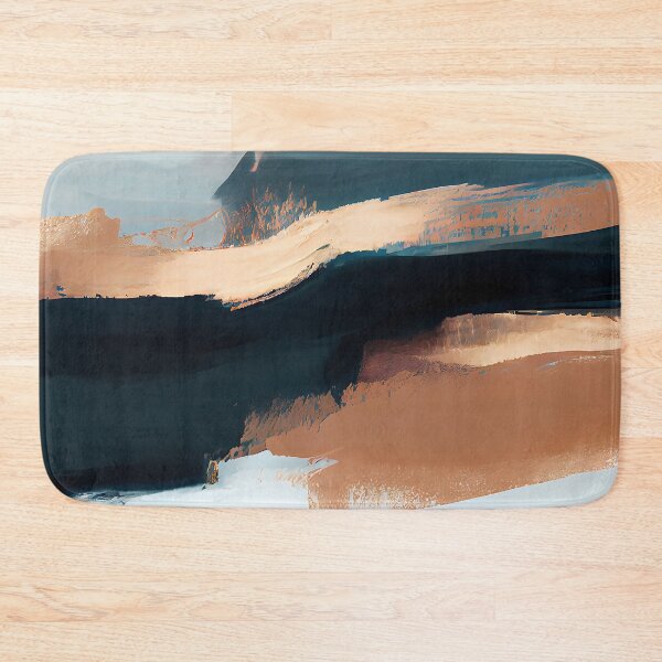 Item preview, Golden Caramel, Mauve Pink, And Blue Abstract Painting  designed and sold by DEC02.