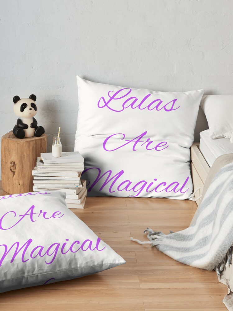 Alternate view of Lala's are Magical Floor Pillow