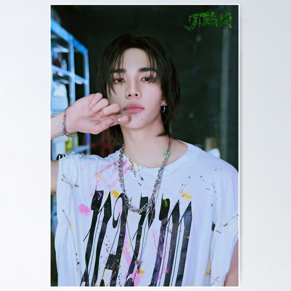 Artikel-Vorschau von Hyunjin Stray Kids (스트레이 키즈) „JJAM“ TEASERBILD SKZ kpop ot8, designt und verkauft von Kpop-Noona.