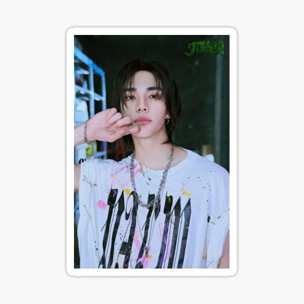 Artikel-Vorschau von Hyunjin Stray Kids (스트레이 키즈) „JJAM“ TEASERBILD SKZ kpop ot8, designt und verkauft von Kpop-Noona.