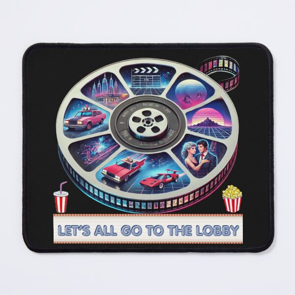 Item preview, Let's All Go to The Lobby Movie T-Shirt designed and sold by BECCdesigns.