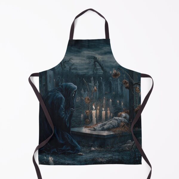 Item preview, The Pain of the Grim Reaper at the Child's Grave designed and sold by catcraftss.
