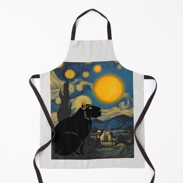 Item preview, Starry night and Capybara for capybaras lover designed and sold by erozzz.