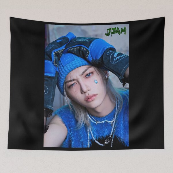 Item preview, Lee Felix Stray Kids (스트레이 키즈) "JJAM" TEASER IMAGE SKZ kpop ot8 designed and sold by Kpop-Noona.