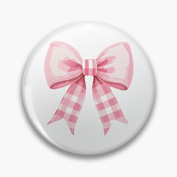 Item preview, Pink gingham bow designed and sold by brookenm.