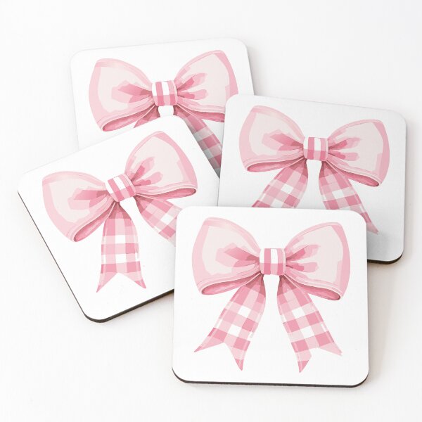 Item preview, Pink gingham bow designed and sold by brookenm.