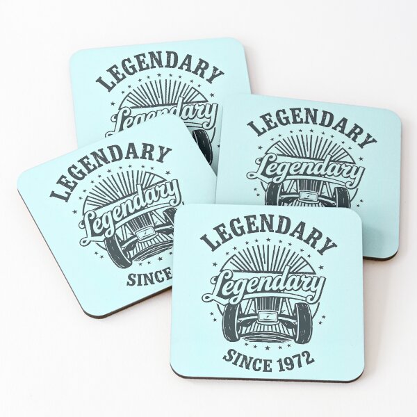 Item preview, Legendary Since 1972 Cool Birthday Quote designed and sold by TheArtOfPat.