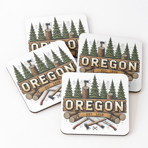 Item preview, Oregon Est. 1859 T-Shirt designed and sold by BECCdesigns.