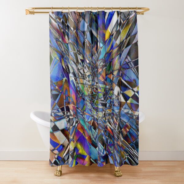 Kaleidoscope #7 Shower Curtain