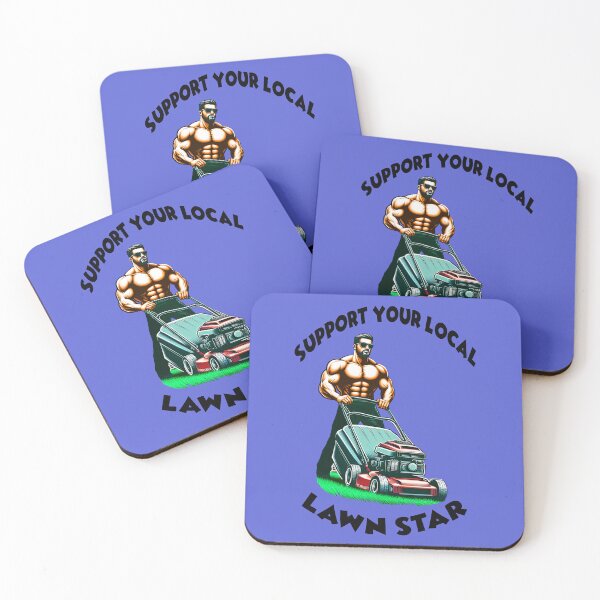 Item preview, Support Your Local Lawn Star 8 designed and sold by DigitalandPhoto.