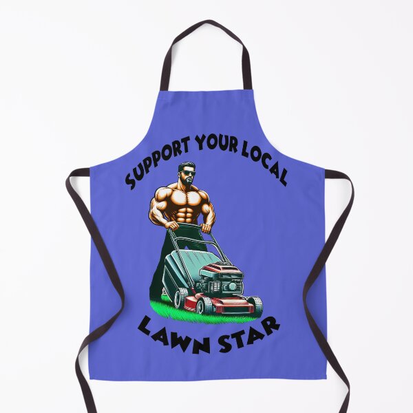Item preview, Support Your Local Lawn Star 8 designed and sold by DigitalandPhoto.