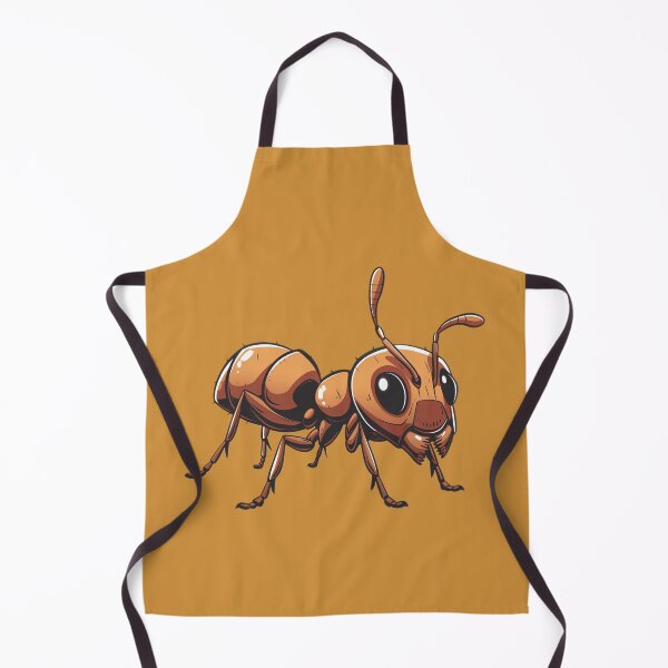 Item preview, The Curious Red Ant with Big Round Eyes designed and sold by Artcurrents.