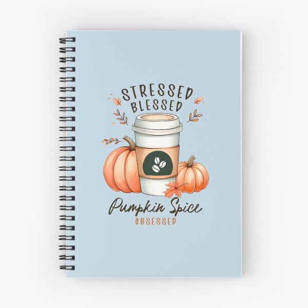 Item preview, Stressed Blessed Pumpkin Spice Obsessed designed and sold by HowToCanadian.