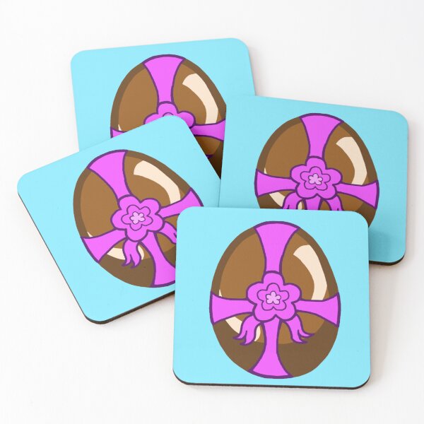 Item preview, Chocolate Easter Egg with Ribbon and Bow designed and sold by Deborah Camp.
