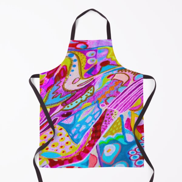Item preview, 673. Colorful Abstract Mixed Media Art. Vibrant Dreamscape on Canvas designed and sold by Veera Zukova.