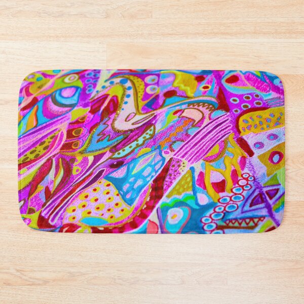 Item preview, 673. Colorful Abstract Mixed Media Art. Vibrant Dreamscape on Canvas designed and sold by Veera Zukova.