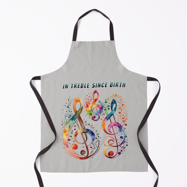 Item preview, In Treble Since Birth Music Lover designed and sold by QuirkyChicArts.