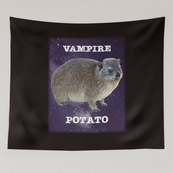 Item preview, Rock Hyrax Is Basically a Vampire Potato designed and sold by mrhyrax.