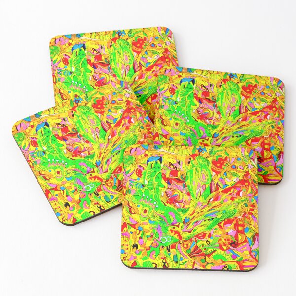 Item preview, 672. Tropical Whirlwind. Multicolor Vivid Abstract designed and sold by Veera Zukova.