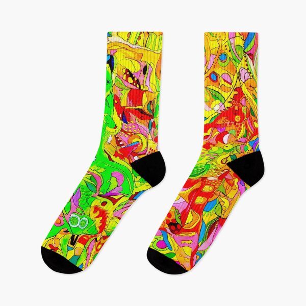 Item preview, 672. Tropical Whirlwind. Multicolor Vivid Abstract designed and sold by Veera Zukova.