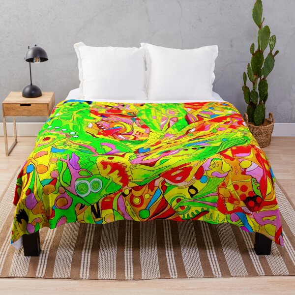 Item preview, 672. Tropical Whirlwind. Multicolor Vivid Abstract designed and sold by Veera Zukova.