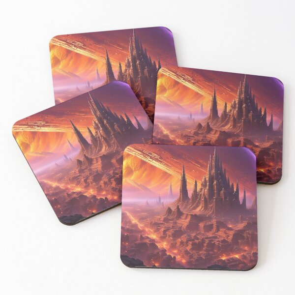 Item preview, Krang Tower Sunset designed and sold by AlienVisitor's Stuff.
