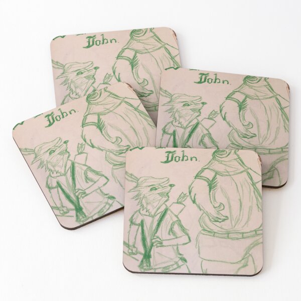 Item preview, Robin Hood and Little John Disney sketch designed and sold by Houstonwehavart.