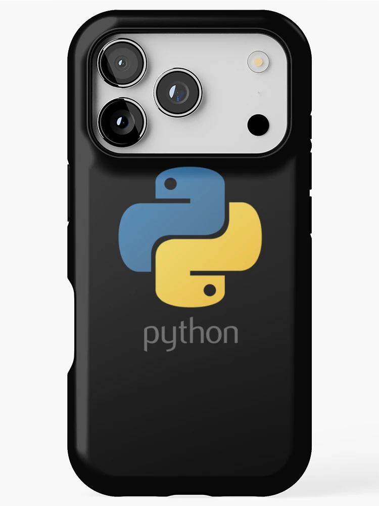 Thumbnail 1 of 4, iPhone Case, Python Logo designed and sold by Redstrawberry13.