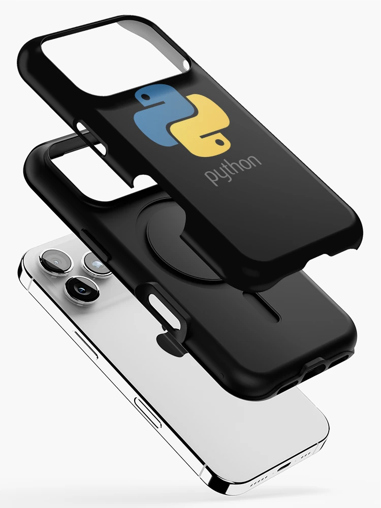 Thumbnail 2 of 4, iPhone Case, Python Logo designed and sold by Redstrawberry13.