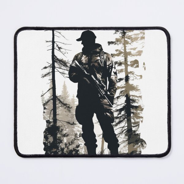 Item preview, Hunter at the Ready in the Forest designed and sold by TamarackFlair.